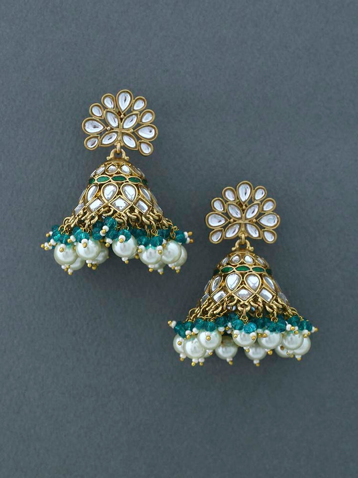 Emerald Koyna Jhumkis