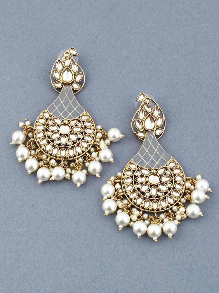 Grey Boond Designer Earrings - Bling Bag