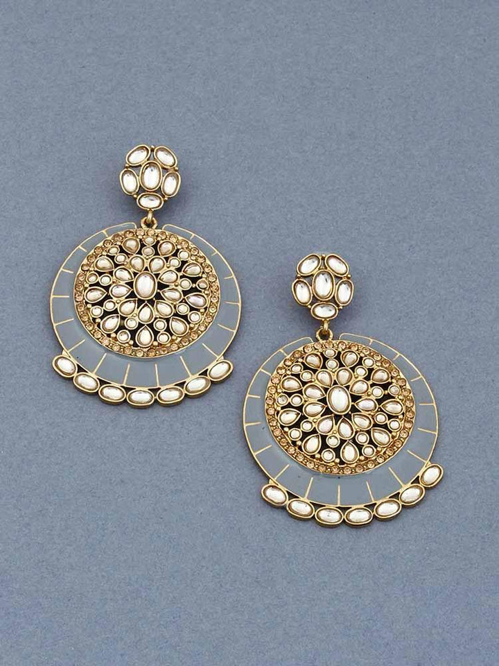 Grey Sameera Chandbalis - Bling Bag