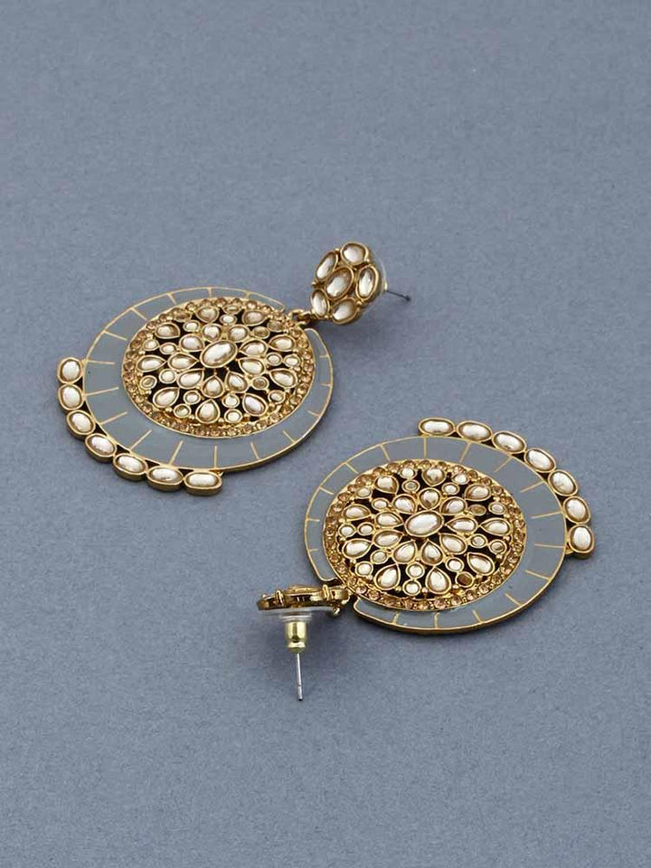 Grey Sameera Chandbalis - Bling Bag