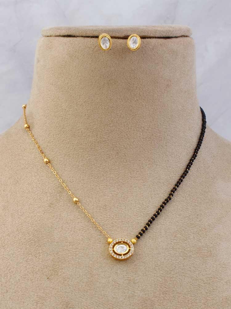 Golden Akira Mangalsutra Set - Bling Bag