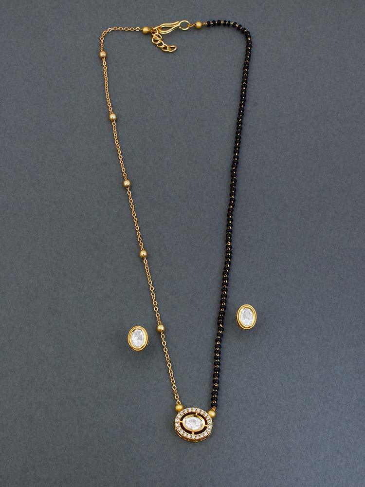Golden Akira Mangalsutra Set - Bling Bag