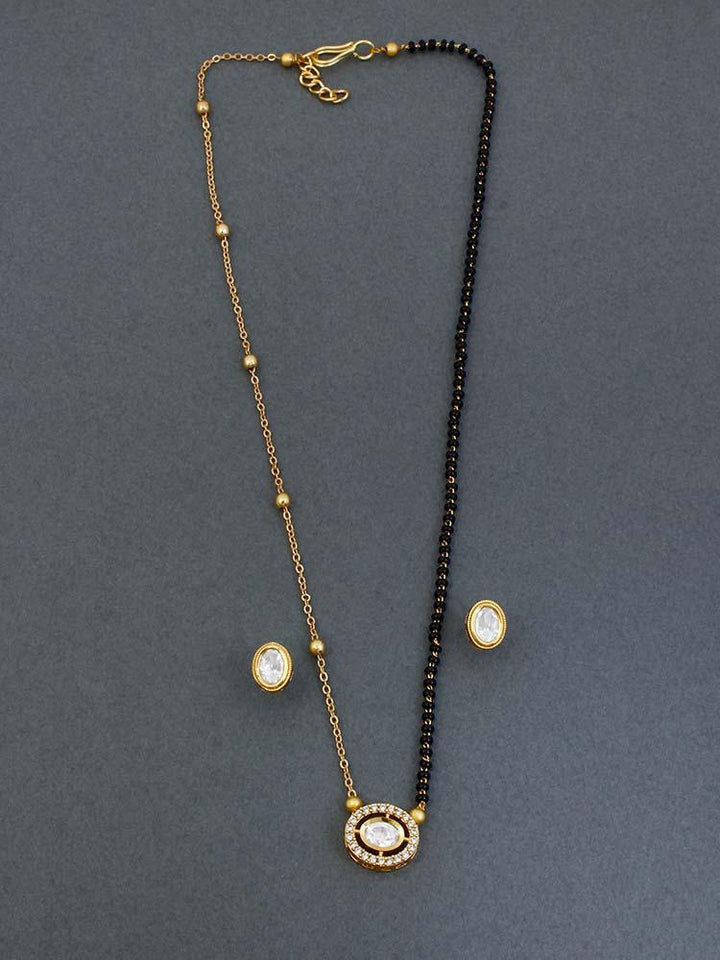 Golden Akira Mangalsutra Set - Bling Bag