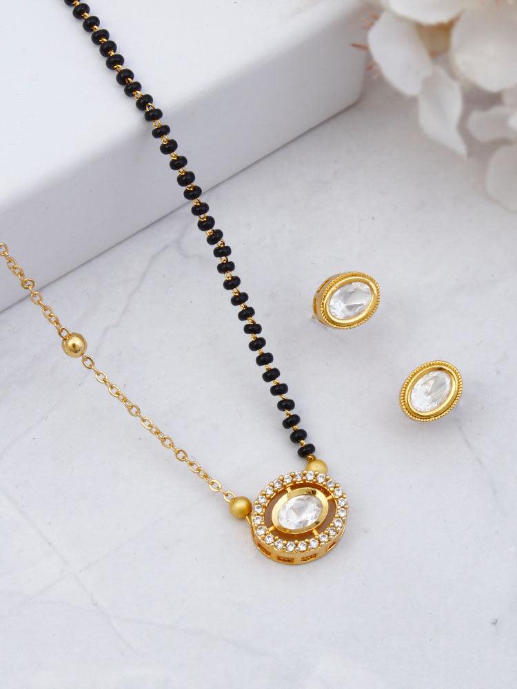 Golden Akira Mangalsutra Set - Bling Bag