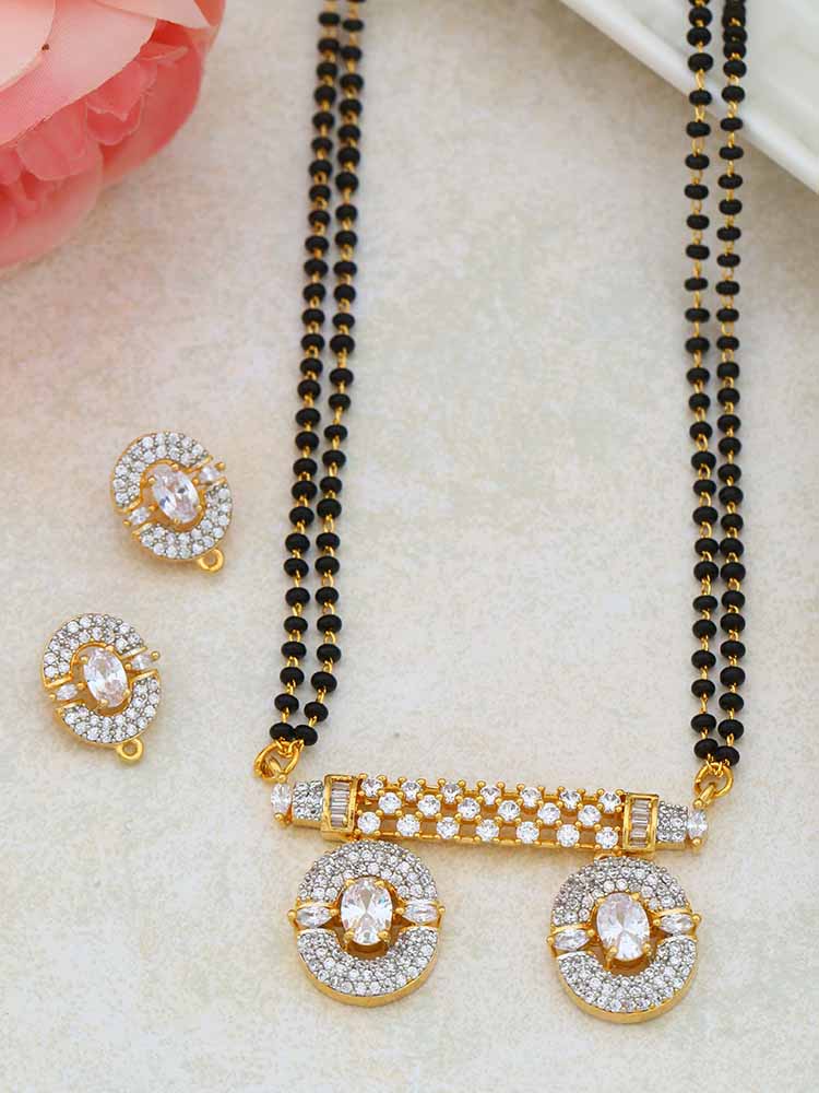 Golden Amunet Mangalsutra Set
