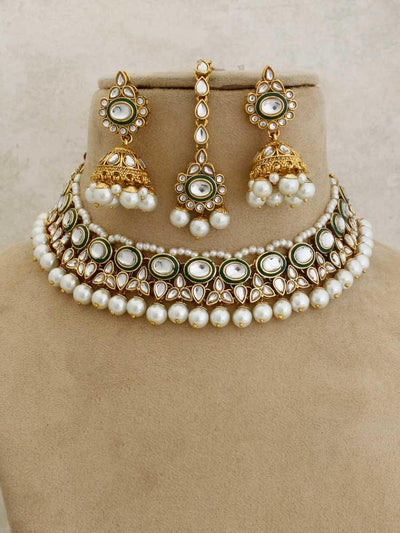 Golden Anjani  jewellery set - Bling Bag