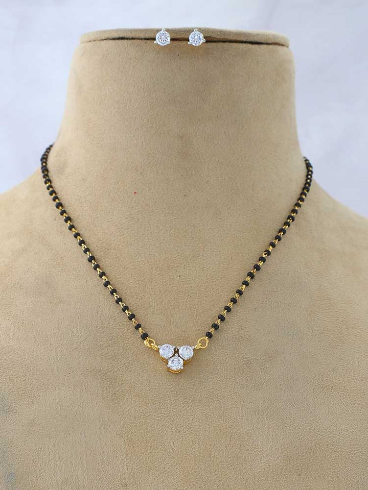 Golden Dorothy Mangalsutra Set