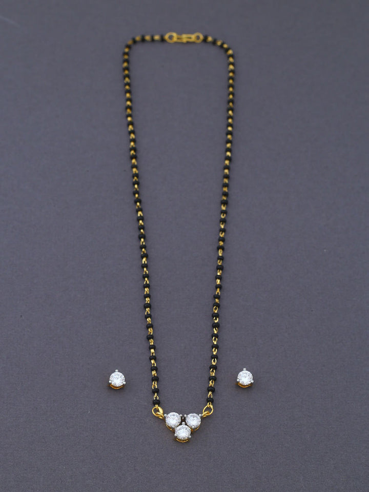 Golden Dorothy Mangalsutra Set