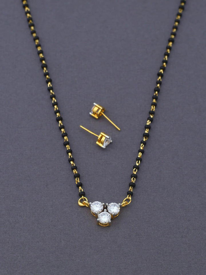 Golden Dorothy Mangalsutra Set