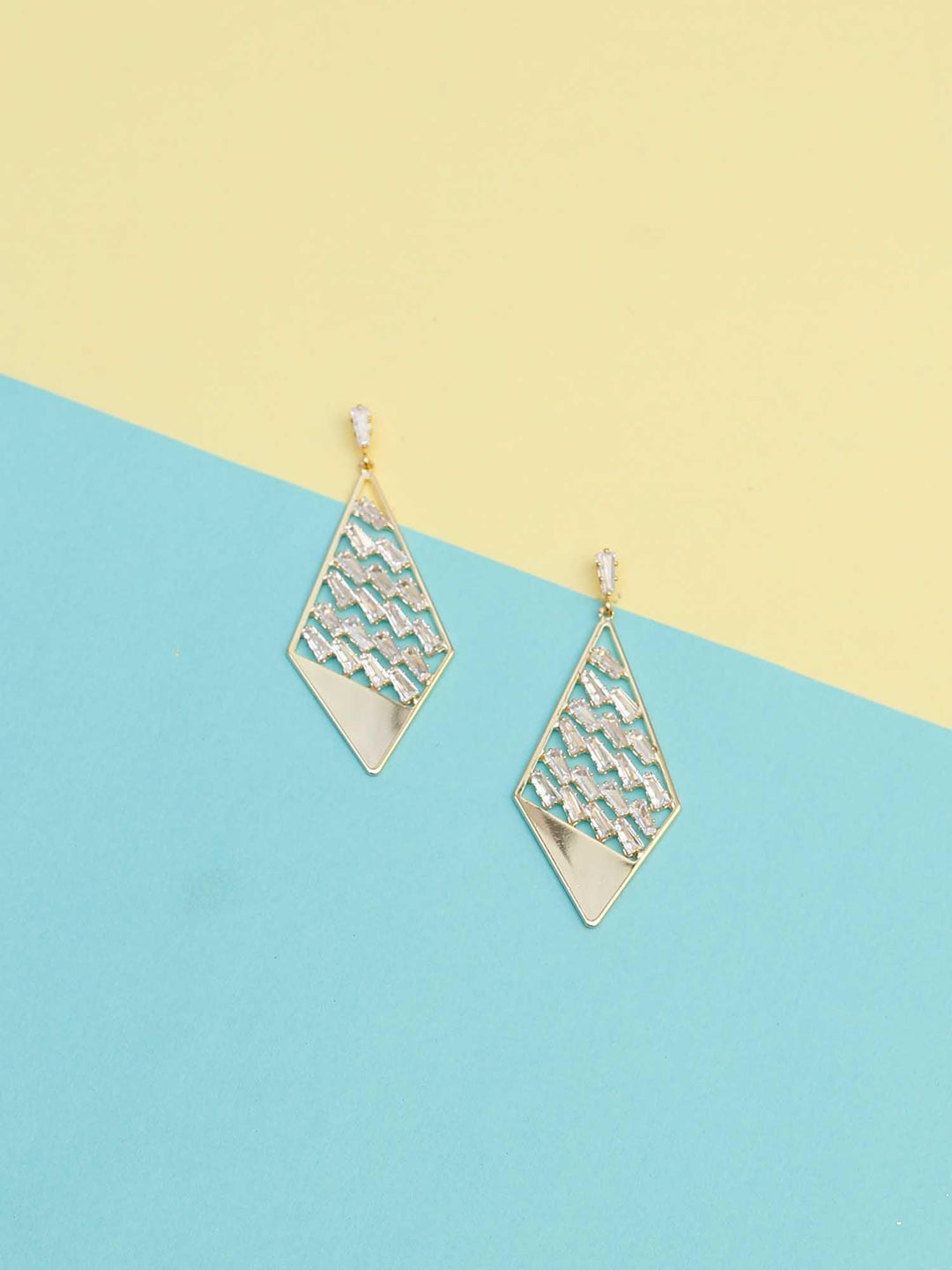 earrings - Bling Bag Golden Krizel Earrings