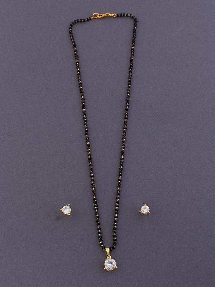 Golden Mahnoor Mangalsutra Set