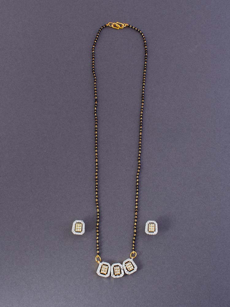 Golden Mehreen Mangalsutra Set