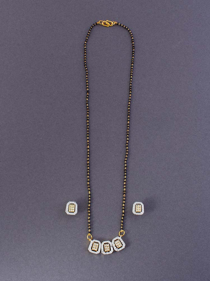Golden Mehreen Mangalsutra Set
