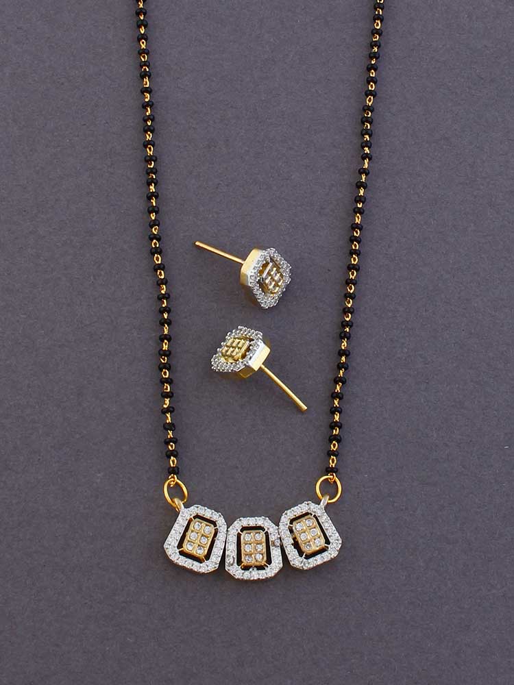 Golden Mehreen Mangalsutra Set