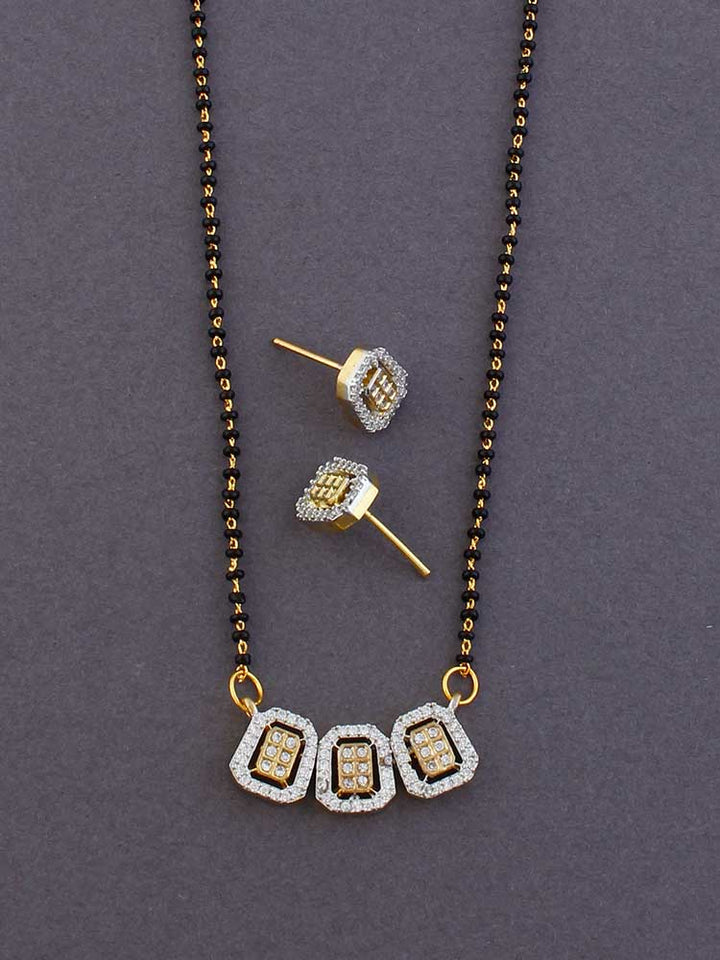 Golden Mehreen Mangalsutra Set