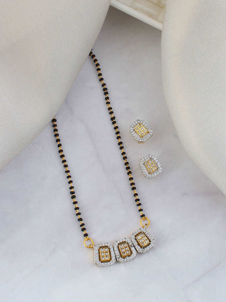 Golden Mehreen Mangalsutra Set