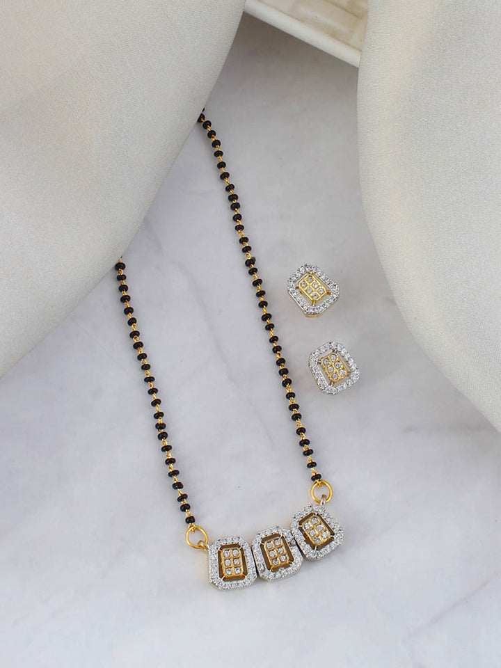 Golden Mehreen Mangalsutra Set