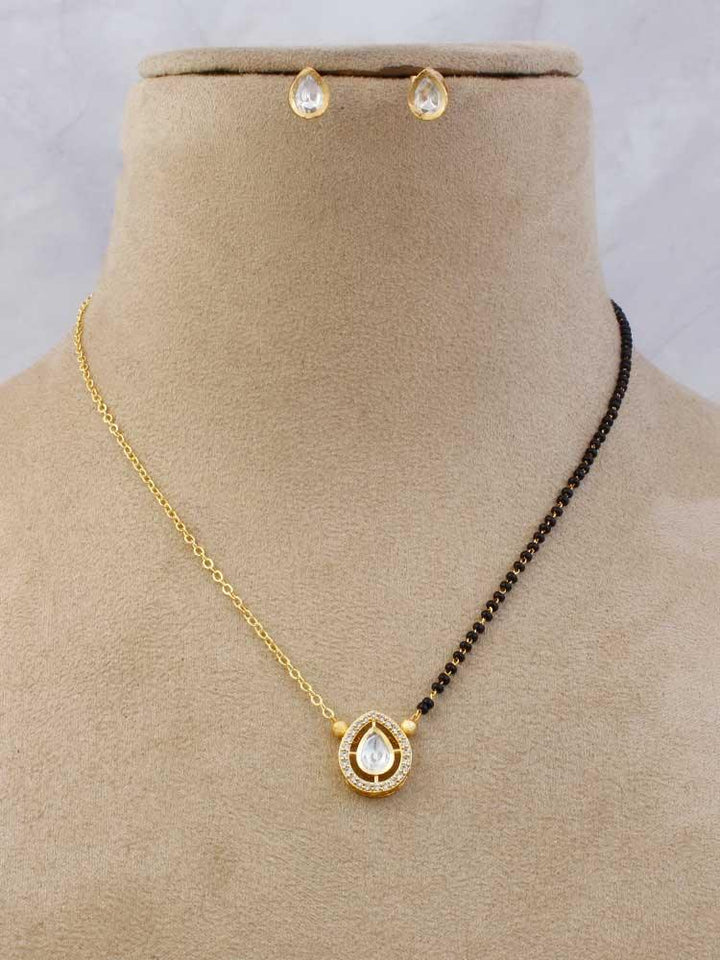 Golden Minori Mangalsutra Set - Bling Bag