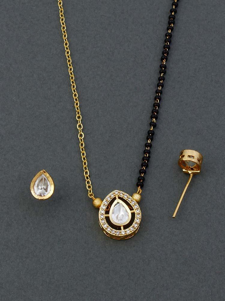 Golden Minori Mangalsutra Set - Bling Bag