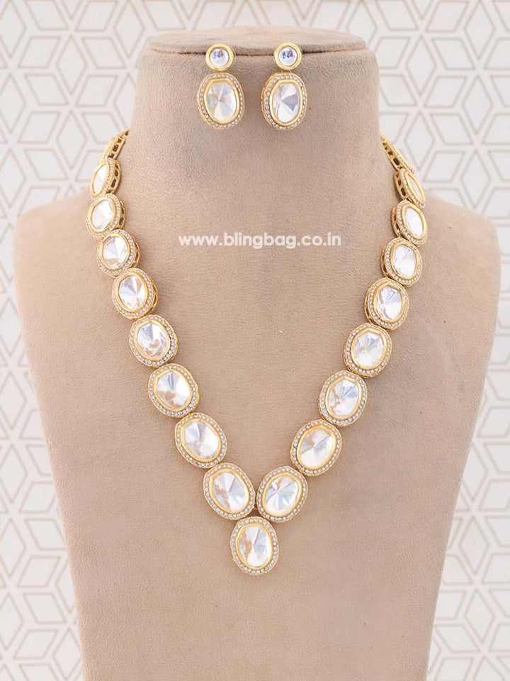 Golden Mitali Jewellery Set