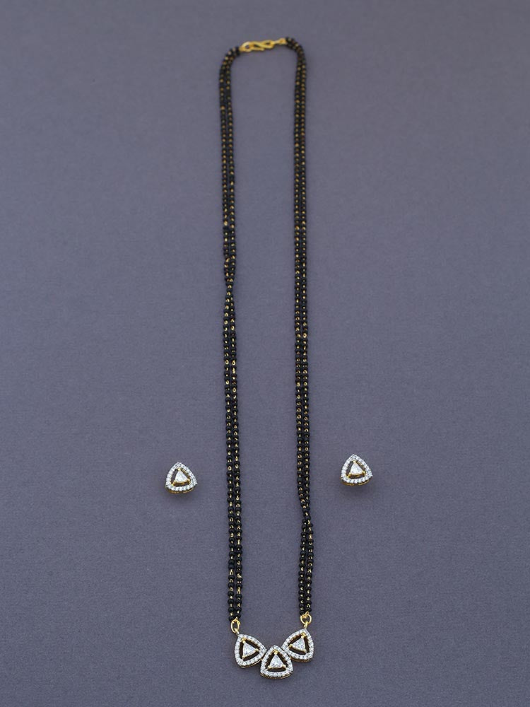 Golden Mustang Mangalsutra Set