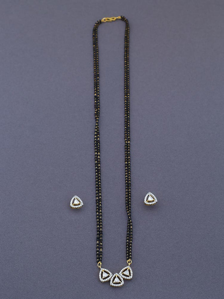 Golden Mustang Mangalsutra Set