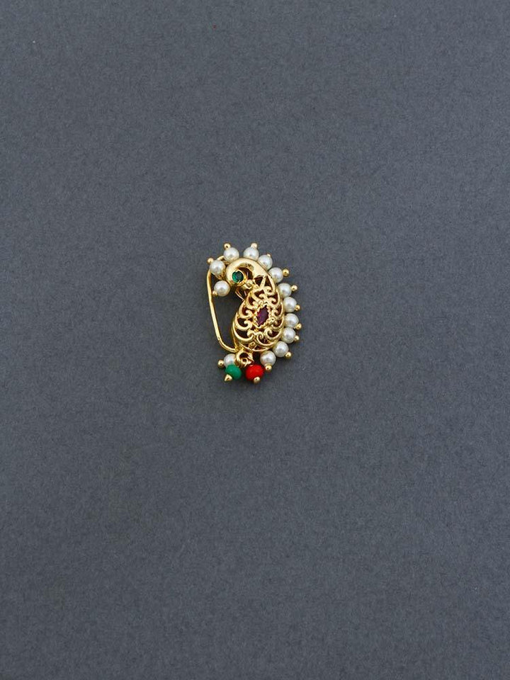 Golden Nyra Press Nosepin - Bling Bag