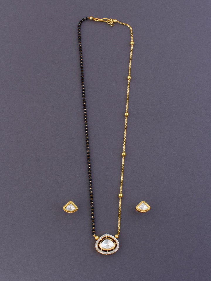 Golden Sehrish Mangalsutra Set