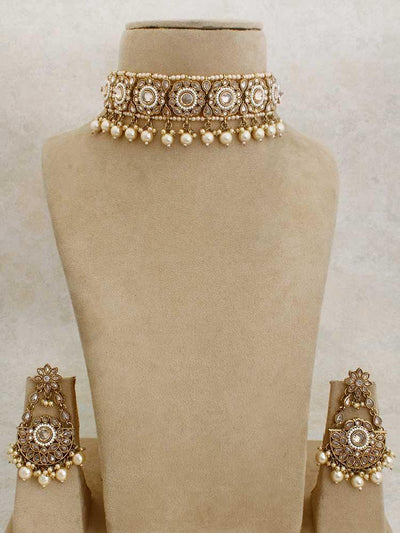 Golden Swarupa Jewellery Set - Bling Bag