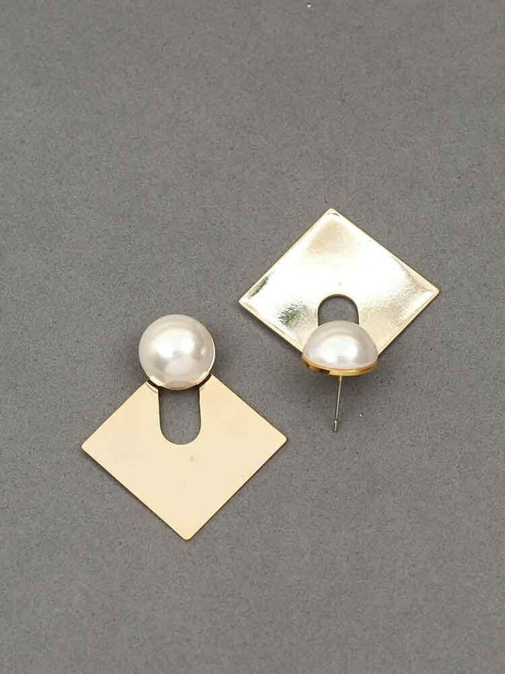 earrings - Bling Bag Golden Tina Dangler Earrings