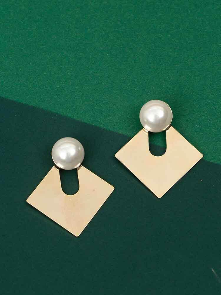 earrings - Bling Bag Golden Tina Dangler Earrings