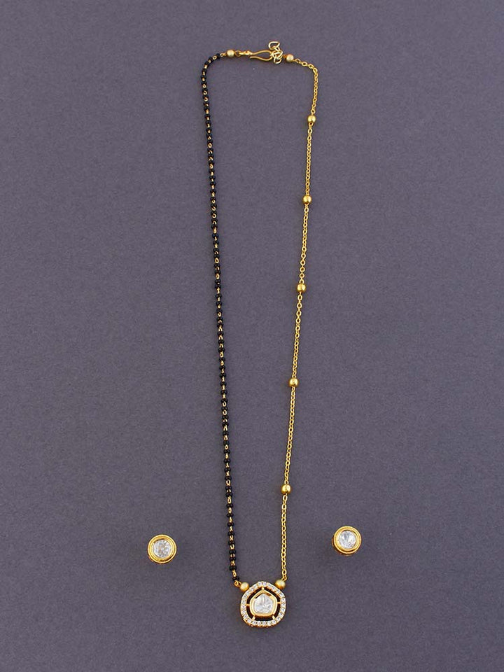 Golden Wajiha Mangalsutra Set
