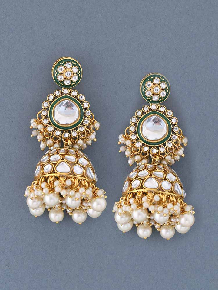 Ivory Aadarshiya Jhumkis