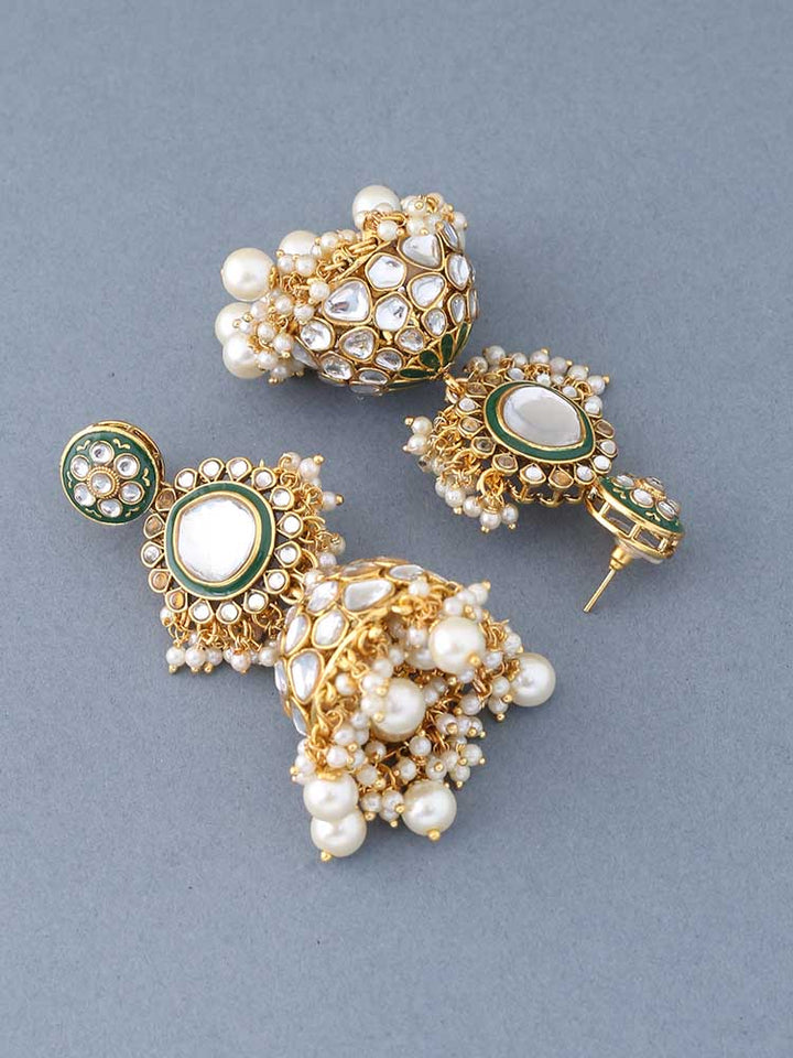 Ivory Aadarshiya Jhumkis