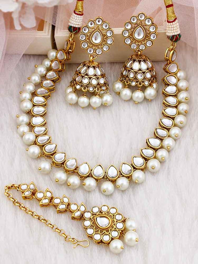 Ivory Aaradhya Jewellery set - Bling Bag