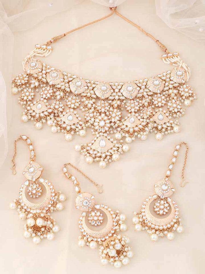 Ivory Abinaya Jewellery Set