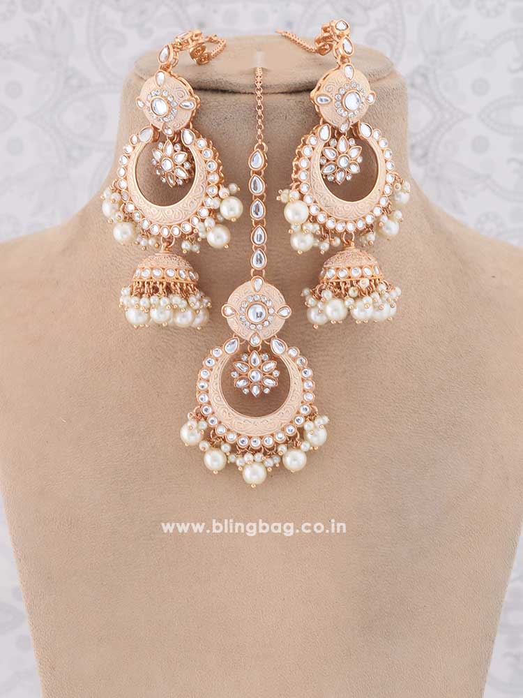 Ivory Abinaya Jewellery Set