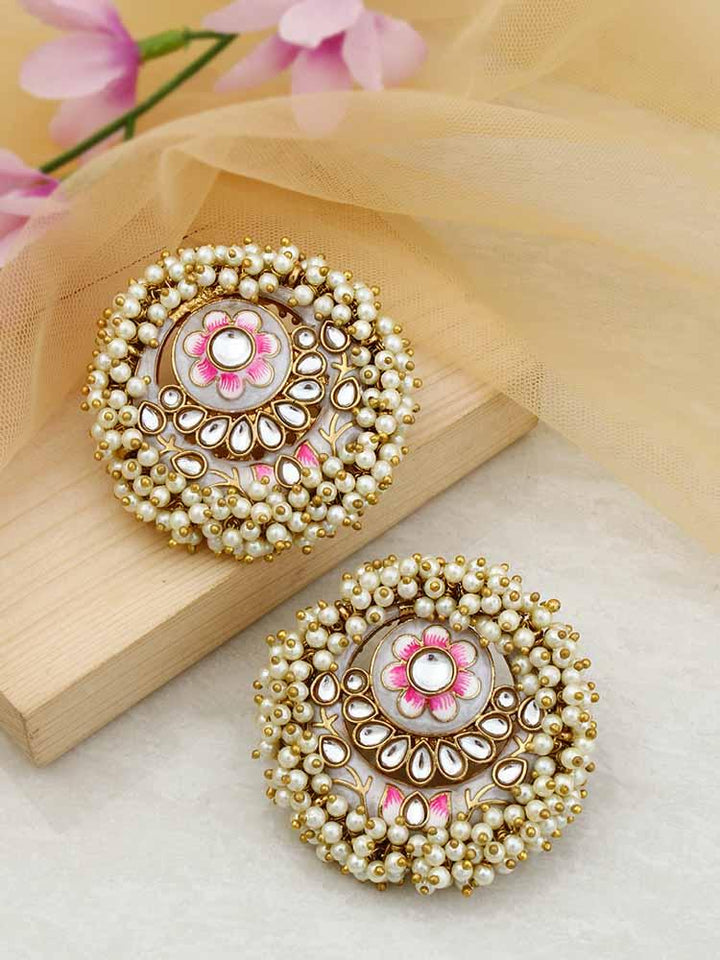 Ivory Anju Studs - Bling Bag