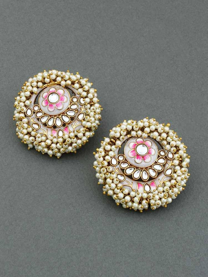 Ivory Anju Studs - Bling Bag