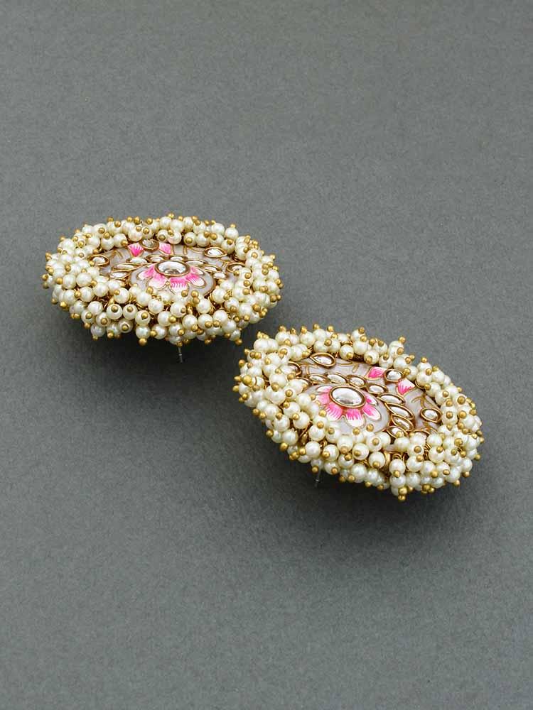 Ivory Anju Studs - Bling Bag