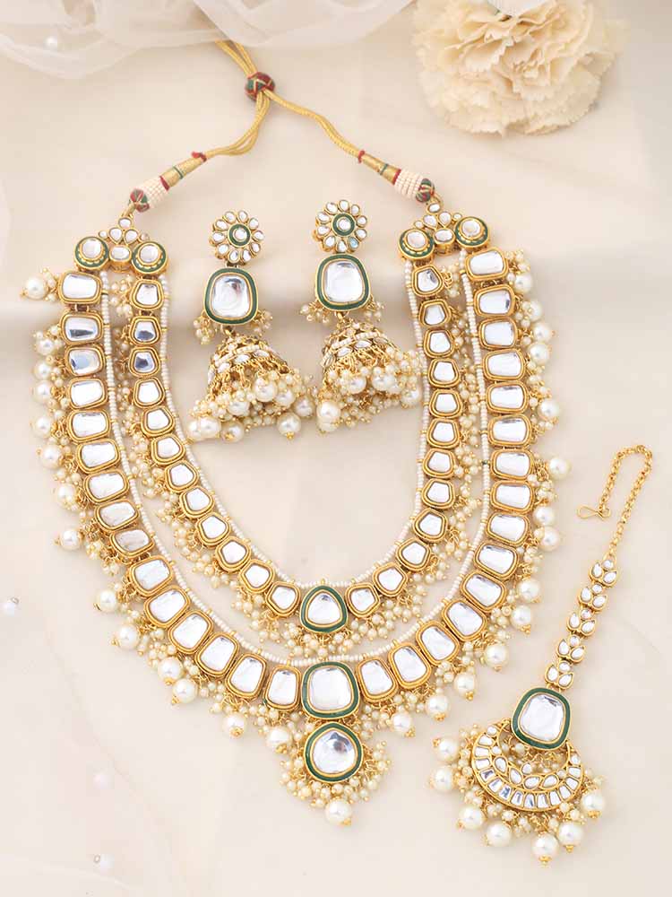 Ivory Archisha Jewellery Set – Bling Bag