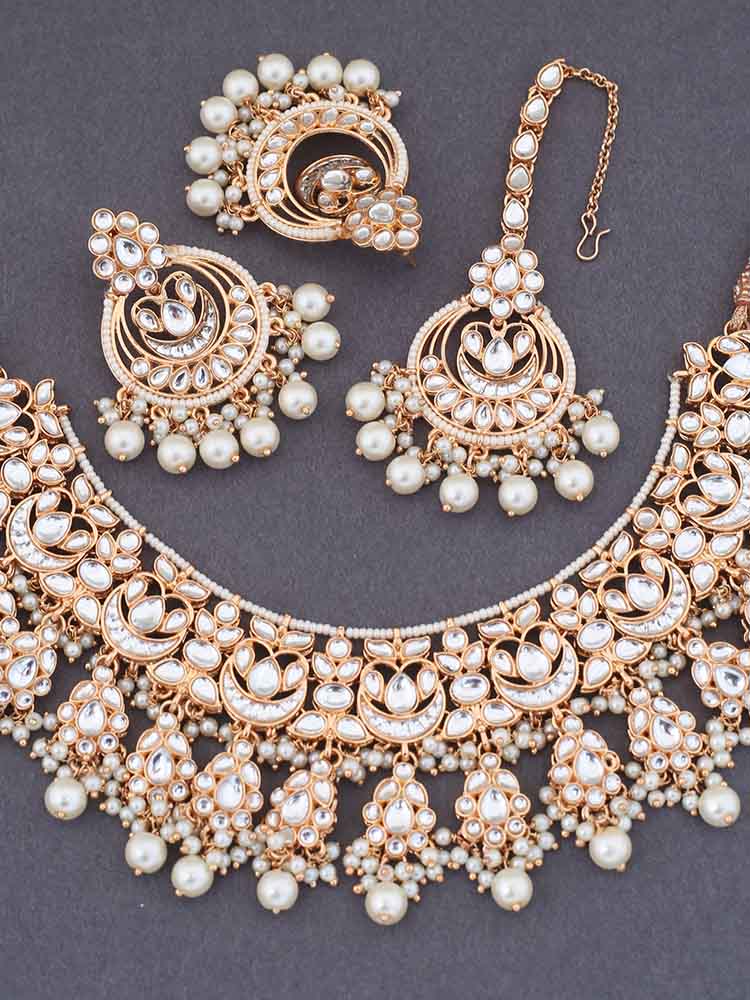 Ivory Chanchala Jewellery Set
