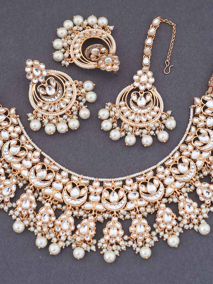 Ivory Chanchala Jewellery Set