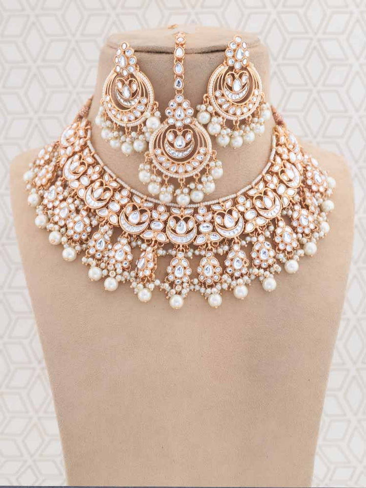 Ivory Chanchala Jewellery Set