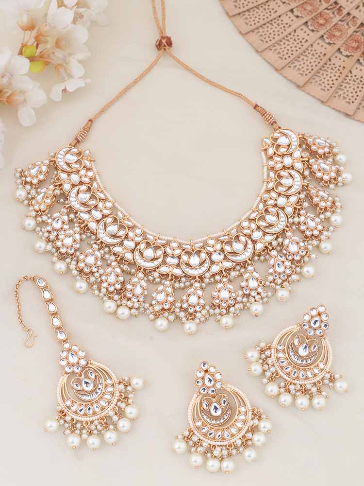 Ivory Chanchala Jewellery Set