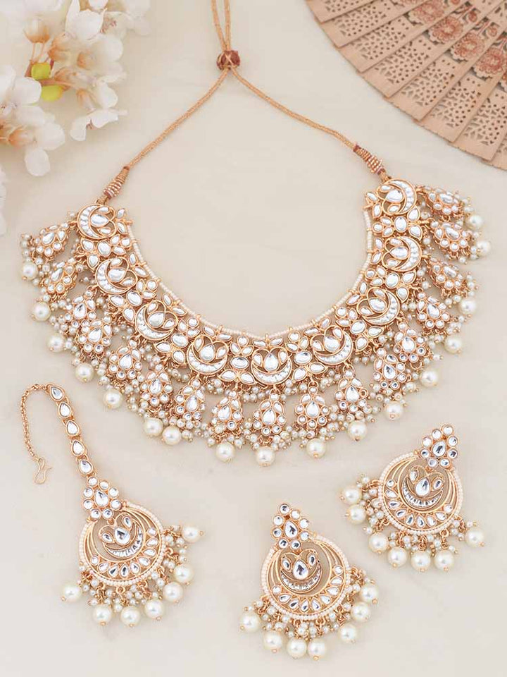 Ivory Chanchala Jewellery Set