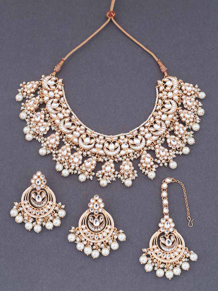 Ivory Chanchala Jewellery Set