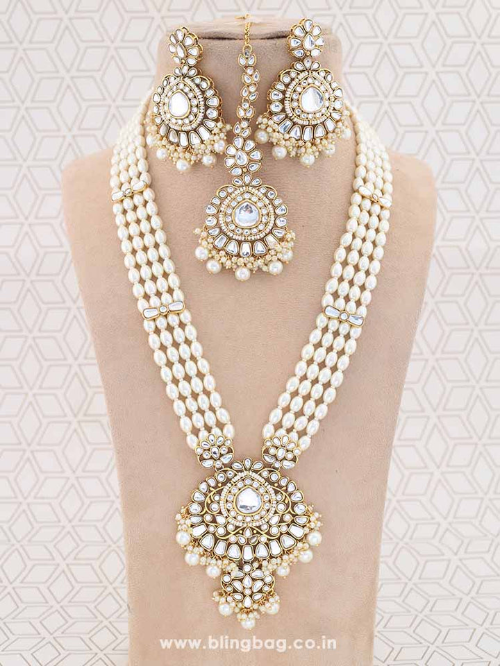 Ivory Daruka Jewellery Set