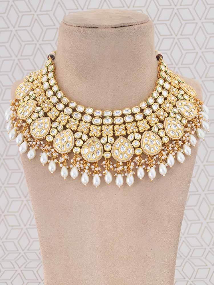Ivory Deepshika Jewellery Set
