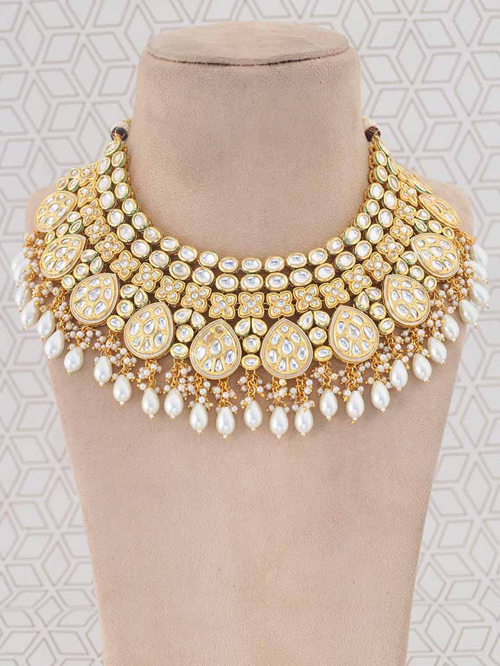 Ivory Deepshika Jewellery Set